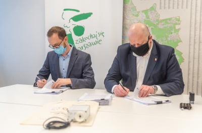 Podpisano umowę na czujniki jakości powietrza w Warszawie