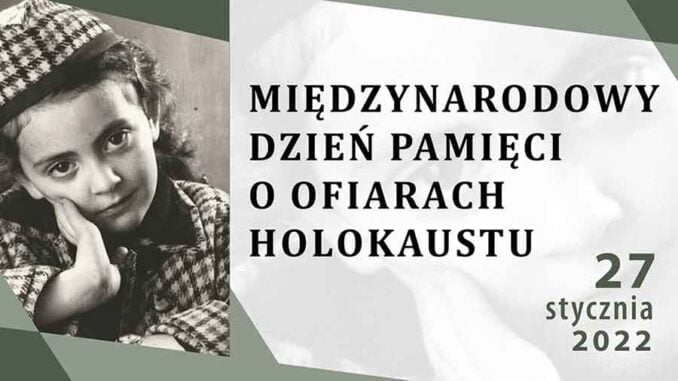 17. Obchody Międzynarodowego Dnia Pamięci O Ofiarach Holokaustu
