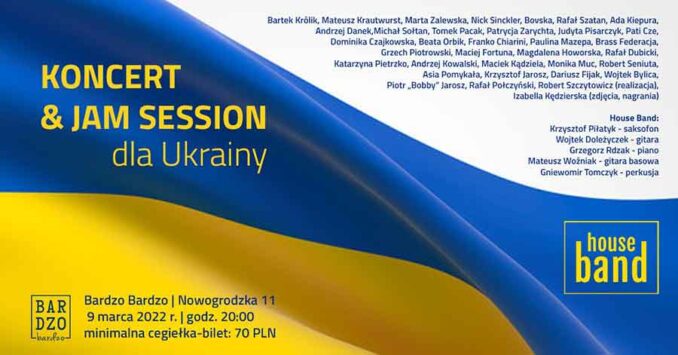 KONCERT & JAM SESSION DLA UKRAINY