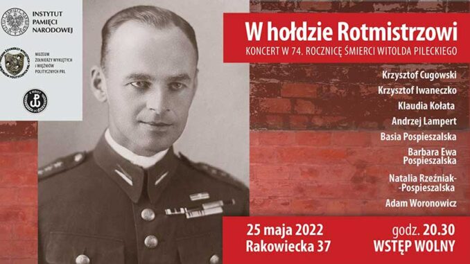 Koncert w 74. rocznicę śmierci Witolda Pileckiego