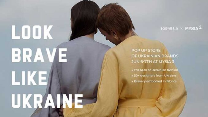 POP UP STORE of UKRAINIAN designers