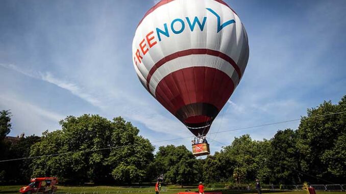 Darmowy lot balonem z FREE NOW