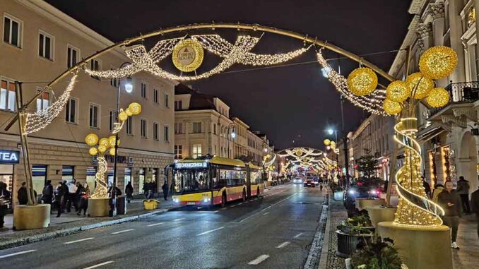 iluminacja warszawa