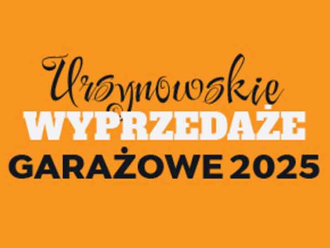 Ursynowskie Wyprzedaże Garażowe 2025
