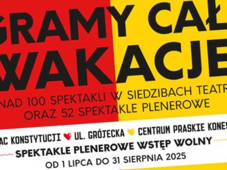 DARMOWE spektakle plenerowe Teatru Polonia 2025