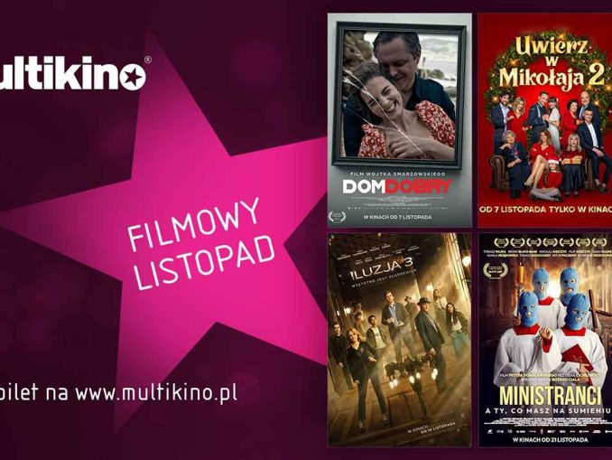 Listopad w kinach sieci Multikino