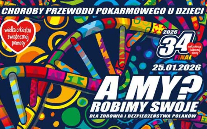 34. Finał WOŚP - kto zagra w Warszawie