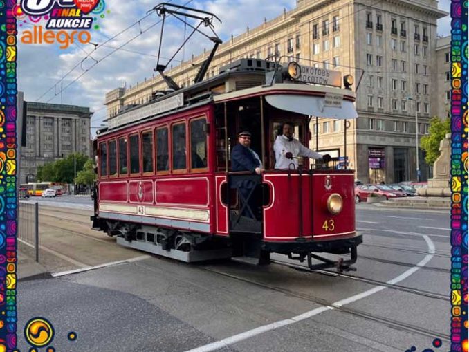 Tramwajowy finał WOŚP