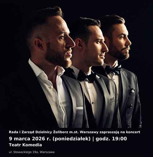 TRE VOCI - tenorzy nowej generacji w Teatrze Komedia