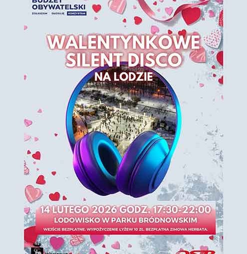 Walentynkowe Silent Disco na lodzie