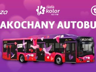 Zakochany Autobus z okazji Walentynek