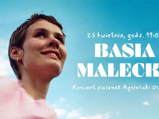 Basia Małecka z piosenkami Agnieszki Osieckiej w Pałacyku Konopackiego