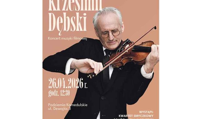 Koncert Krzesimira Dębskiego na Bielanach